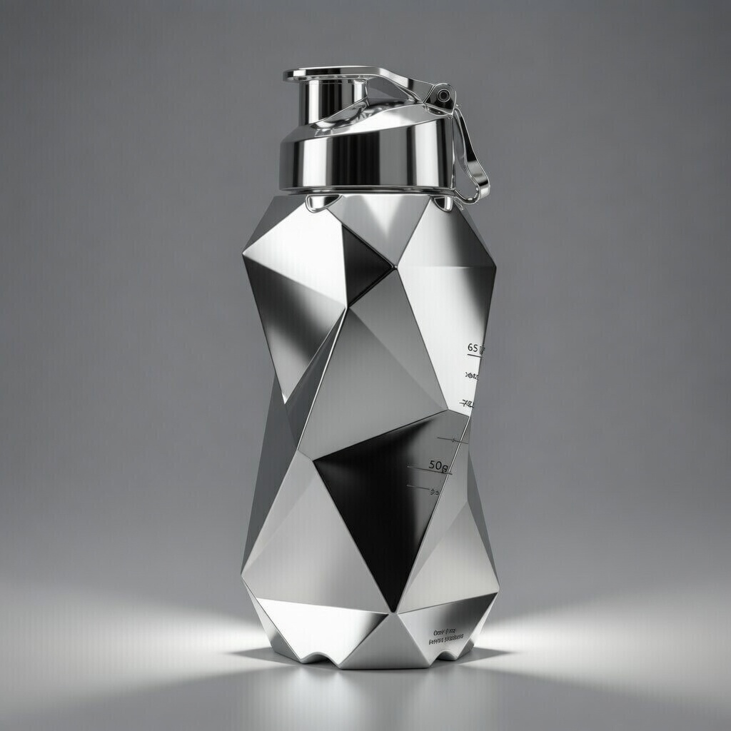 Gourde Chrome